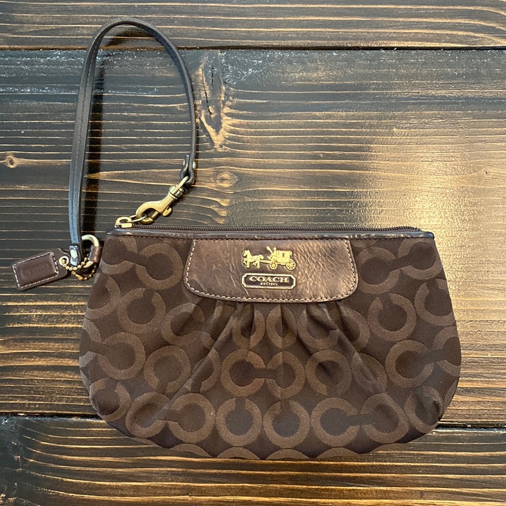 Coach wristlet